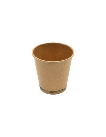 Vaso Papel Kraft sin Plástico - Betik (1000Uds)