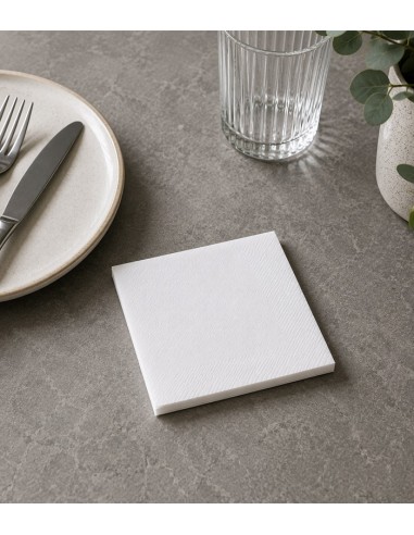 Servilleta Blanca 2C 40x40cm - Tissuan (2400uds)
