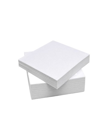 Servilleta blanca 2C 40x40cm - Tissuan (2400uds)