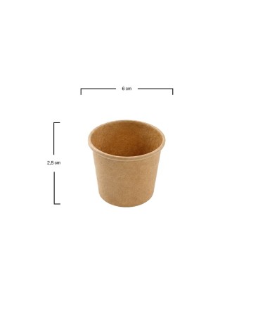 Salsera Cartón Kraft 30ml - Betik (2000Uds) 2