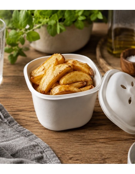 Envase Patatas Bagazo Blanco Eko 380ml - Cookplay (250Uds)