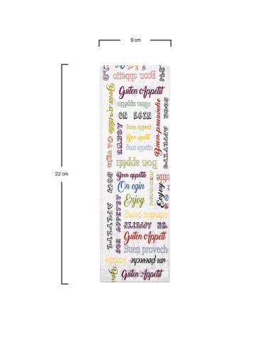 Bolsa Hot Dog Antigrasa 22x9cm - Betik (500Uds)