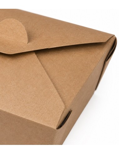 Caja Comida Kraft 170x137x60mm - Betik (400Uds)