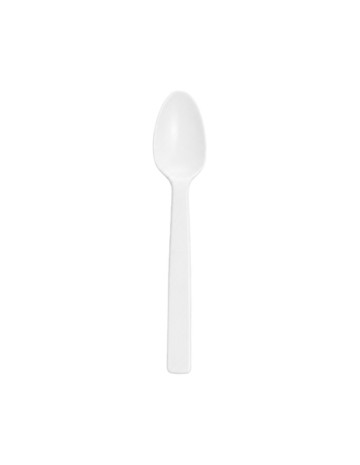 Cuchara Blanca Maíz Enfundada 16cm - Betik (500Uds)