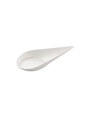 Cuchara Salsera Bagazo Blanco 10,5cm - Betik (3000Uds)