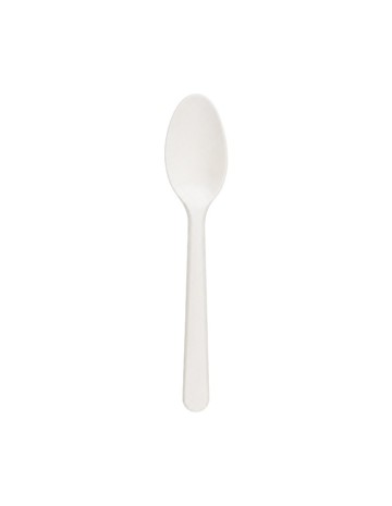 Cuchara CPLA Blanca Enfundada 12,5cm - Betik (500Uds)