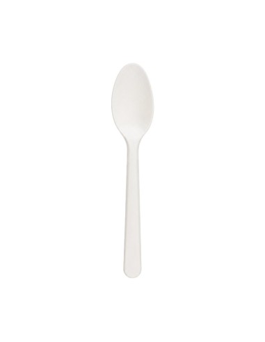 Cuchara CPLA Blanca Enfundada 12,5cm - Betik (500Uds)