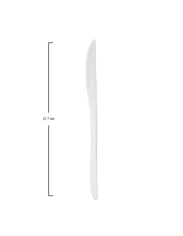 Cuchillo EKO Blanco 17,7x1,3x1,1cm - Betik (1500Uds) 2