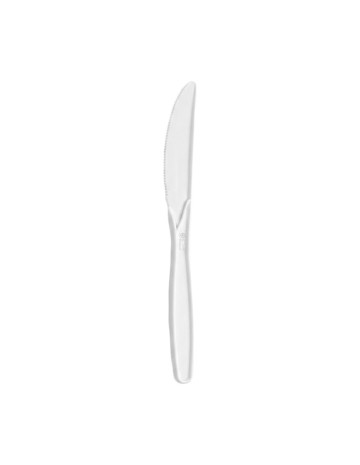Cuchillo Blanco Maíz Enfundado 18cm - Betik (500Uds)