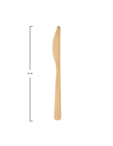 Cuchillo Bambú 17cm - Betik (1500Uds) 2