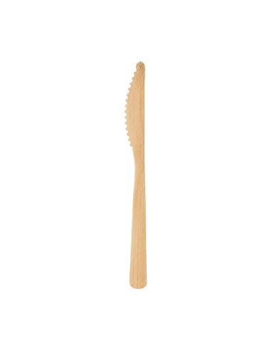 Cuchillo Bambú 17cm - Betik (1500Uds)