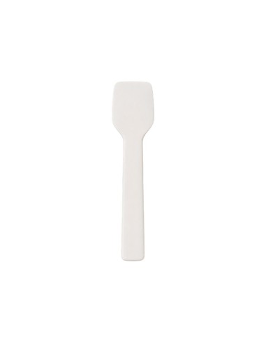 Cucharitas helado papel blanco 9,4cm - Betik (5000Uds)