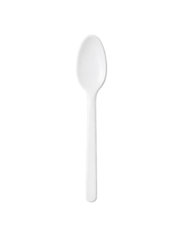 Cucharita Blanca Maíz Enfundada 12,5cm - Betik (500Uds)