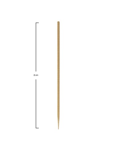 Brocheta de bambú pincho
