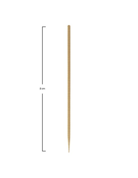 Brocheta de bambú pincho