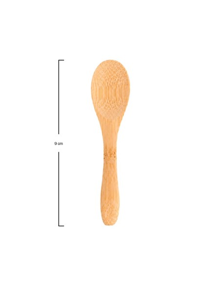 Mini cucharita bambú 9cm (100Uds)
