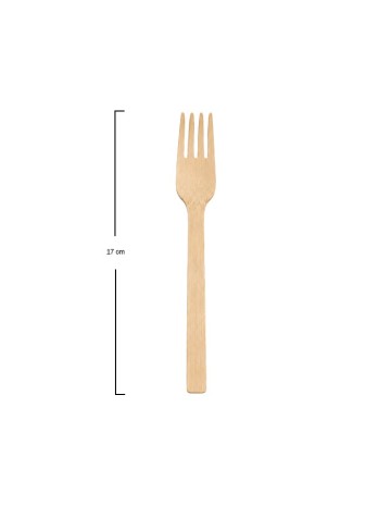Tenedor Bambú 17cm - Betik (1500Uds) 2