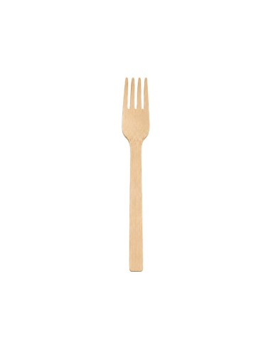 Tenedor Bambú 17cm - Betik (1500Uds)