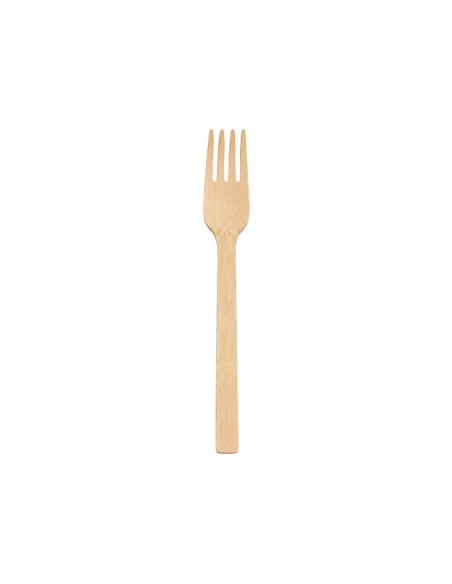 Tenedor Bambú 17cm - Betik (1500Uds)