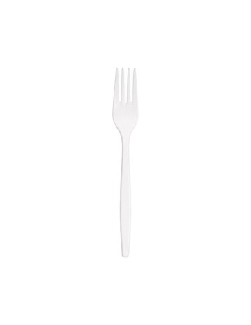 Tenedor Blanco Maiz Enfundado 17,5cm - Betik (500Uds)