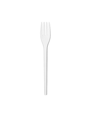 Tenedor CPLA Blanco Enfundado 16,8cm - Betik (500Uds)