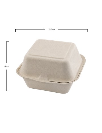 Envase Burger Bagazo Crema 480ml - Betik (500Uds) 2