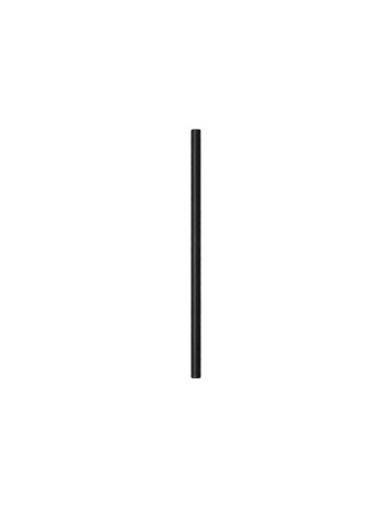 Pajita de Papel Recta Negra 140x8mm - Betik (6000Uds)