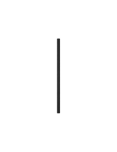 Pajita de Papel Recta Negra 140x8mm - Betik (6000Uds)