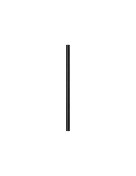 Pajita de Papel Recta Negra 140x8mm - Betik (6000Uds)
