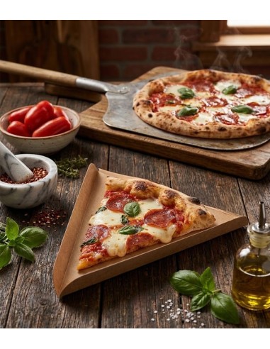Pala Pizza Triangular Kraft 22xm - Betik (1000Uds)