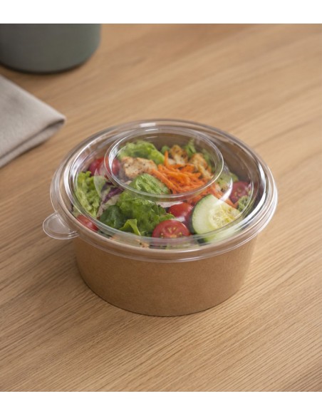 Tapa Ensaladera Redonda PET - Betik (600Uds)