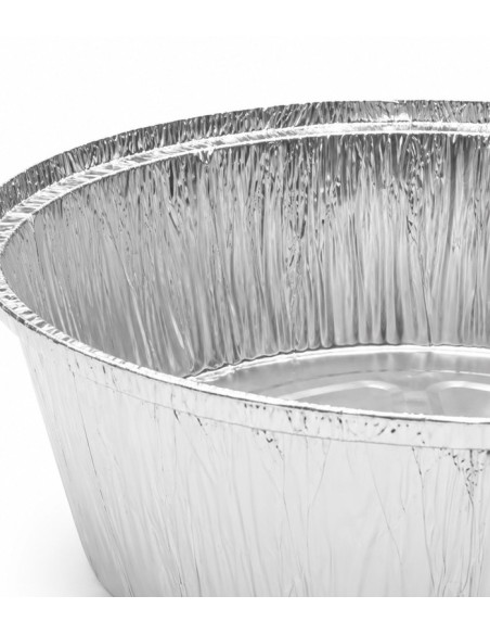 Envase de aluminio oval 2600ml (125uds)