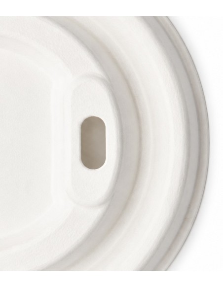 Tapa Bagazo Blanco para Vaso 240ml (1000uds)