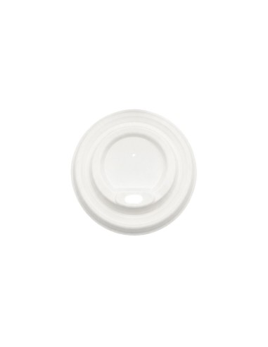 Tapa Bagazo Blanco para Vaso 240ml (1000uds)