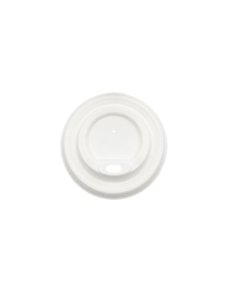 Tapa Bagazo Blanco para Vaso 240ml (1000uds)