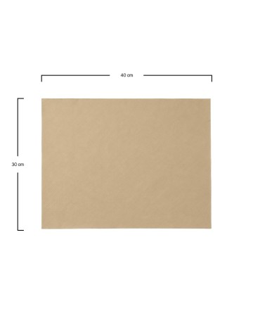 Mantel Eco tissue natural 30x40cm (1000Uds) 2