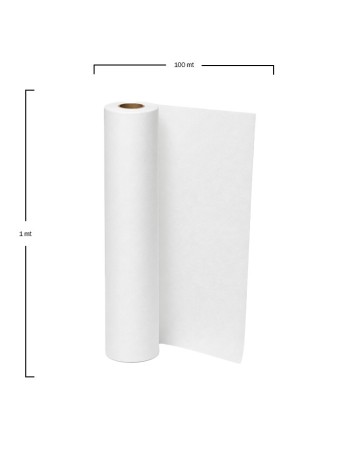 Mantel rollo papel 1x100mt 35g 2