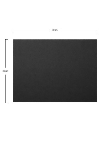 Mantel Spuntex Cortado Negro 30x40cm (500uds)