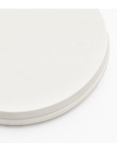 Tapa de cartón blanco para vaso sin plástico - Betik (1000Uds)