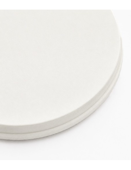 Tapa de cartón blanco para vaso sin plástico - Betik (1000Uds)