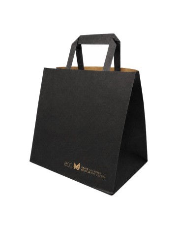 Bolsa con Asas 27x29,5+17cm 90gr - Black Collection (250Uds)