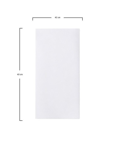 Servilleta P.P 1/8 2 capas 40x40cm Comercial Tissuan (1800uds)