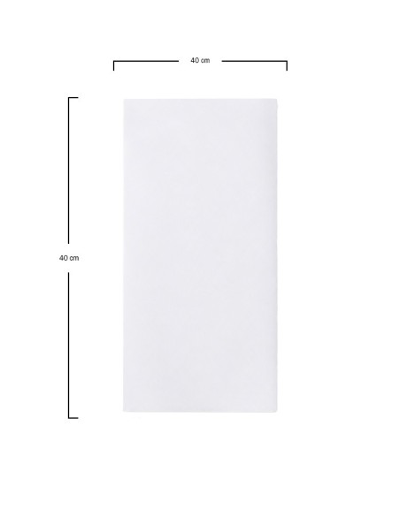 Servilleta P.P 1/8 2 capas 40x40cm Comercial Tissuan (1800uds)