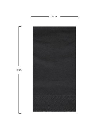 Servilleta P.P 1/8 2 capas 40x40cm Comercial Tissuan (1800uds)