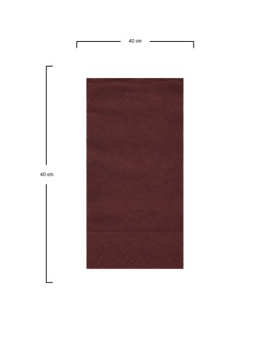 Servilleta P.P 1/8 2 capas 40x40cm Comercial Tissuan (1800uds)