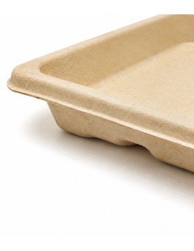 Bandeja Sushi Bagazo con Tapa Antivaho - Betik (250Uds)