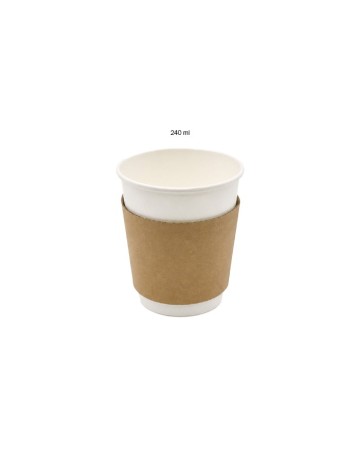 Funda Aislante Cartón para Vaso - Betik (1000Uds) 2