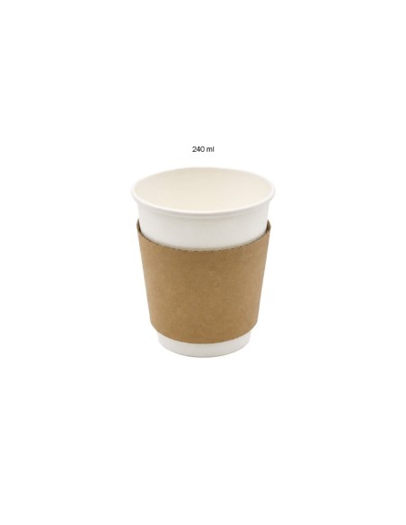 Funda Aislante Cartón para Vaso - Betik (1000Uds)