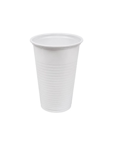 Vaso de plástico blanco 220ml (3000Uds)