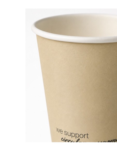 Vaso de Cartón Kraft 240ml (1000Uds)